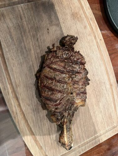 Click to view full screen Australian tomahawk steak, approximately 1.2 kg. photo review